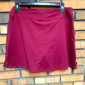 Women’s Ekouaer Maroon Skirt